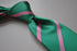 green striped tie with pink club stripes